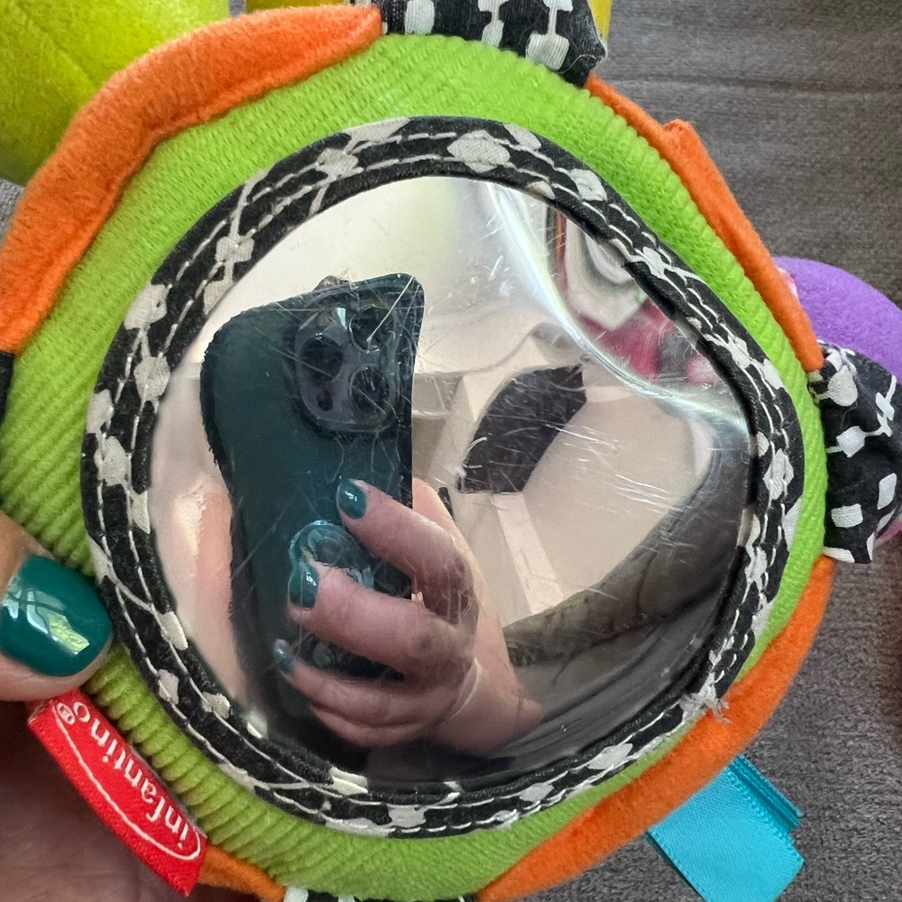 Turtle Rattle Toy and Fox Teether - Picture 7 of 7